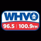 WHVO 96.5 & 100.9 FM - WKDZ Logo