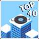 100FM רדיוס - Top40 Logo