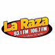 La Raza 93.1FM y 106.7FM - W226CW Logo