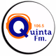 RadioQuinta 106.5 FM Logo