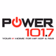 Power 101.7 - WZEB Logo