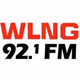 WLNG 92.1 FM - WLNG Logo