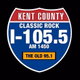 Classic Rock I-105.5 and 1450 AM - WWRI Logo