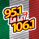La Ley 95.1 FM & 106.1 FM - W236AO Logo