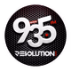 Revolution Radio 93.5 - WBGF Logo