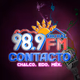 Contacto 98.9 FM - XHCHAL Logo
