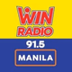 91.5 Win Radio Manila - DWKY Logo