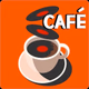 100FM רדיוס - Café Logo