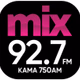 Mix 92.7 - KAMA Logo