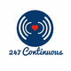 24/7 Continuous Music Logo