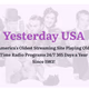 Yesterday USA Radio - Blue Logo
