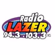 Radio Lazer 103.3 FM 94.3 FM - KBAA Logo