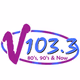 V103.3 - WMGV Logo