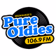 Pure Oldies 106.9 - WRXS Logo