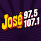 José 97.5 y 107.1 - KSSE Logo