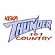 101 Thunder Country - KEKA-FM Logo