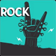 100FM רדיוס - Rock Logo