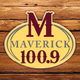 Maverick 100.9 - KVMK Logo