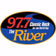 97.7 The River - KVRV Logo