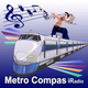 Metro Compass iRadio Logo
