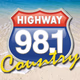 Highway 98.1 Country - WHWY Logo