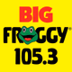 Big Froggy 105.3 - WFRB-FM Logo