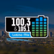 Latino Mix 100.3/105.1 - KQMR Logo