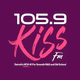 105.9 Kiss-FM - WDMK Logo