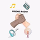 FRIENDS RADIO Logo