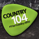 Country104 - CKDK-FM Logo