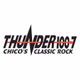 Thunder 100.7 - KTHU Logo