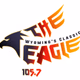 105.7 The Eagle - KVGL Logo