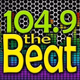 104.9 The Beat - KBTE Logo