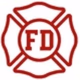 Lake County, IL Quad 1 Fire Departments Logo