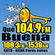 Que Buena Tulsa - KCXR Logo