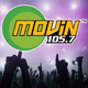 Movin 105.7 - KMVN Logo