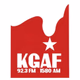 KGAF 92.3 FM 1580 AM - KGAF Logo