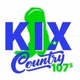 KIX Country 107.5 - KIXD Logo