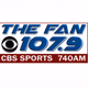 107.9 The Fan - KCMC Logo