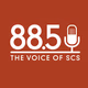 88.5 the Voice of MSCS - WQOX Logo