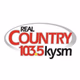 Real Country 103.5 - KYSM-FM Logo