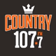 Country 107.7 FM - CJXR-FM Logo