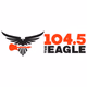 104.5 The Eagle - KPUS Logo