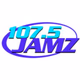 1350/107.5 Jamz - WZKO Logo