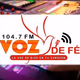 104.7 FM Voz de Fe Logo
