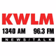 News/Talk 1340 AM & 96.3 FM - KWLM Logo
