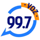 Voz 99.7 FM - XHETR Logo