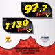 Radio Tupa FM 97.7 Logo