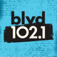 blvd 102.1 - CFEL-FM Logo
