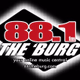 88.1 The 'Burg - KCWU Logo